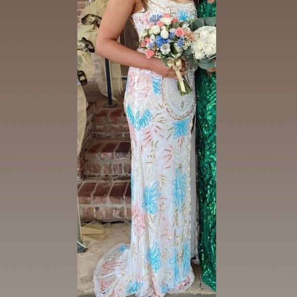 Rachel Allan Prom Dress Style #70002 - Picture 14 of 15